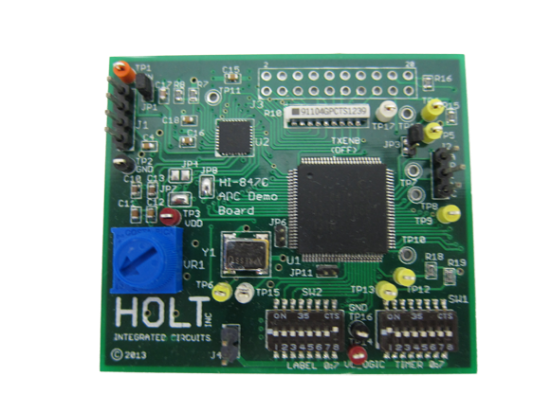 Holt IC- ADK-8470 ADC: HI-8470 Sensor Evaluation Board
